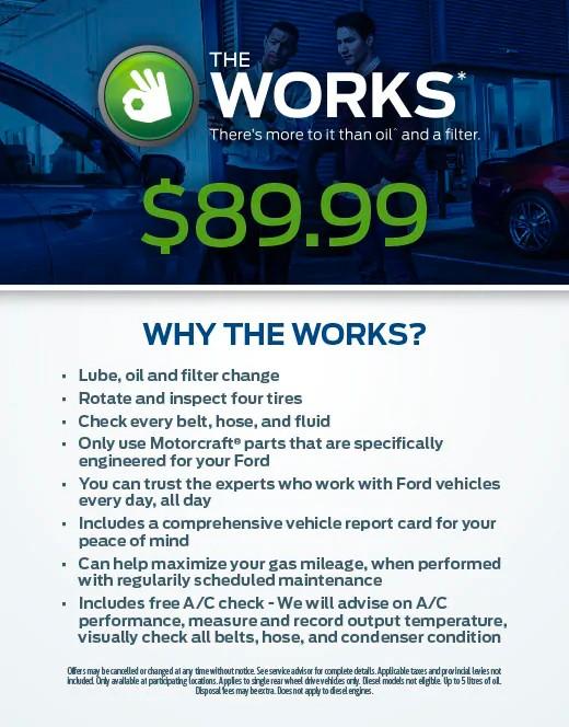 Ford The Works >> Service Specials Test Freedom Ford Sales Ford The Works >> Service Specials Test Freedom Ford Sales